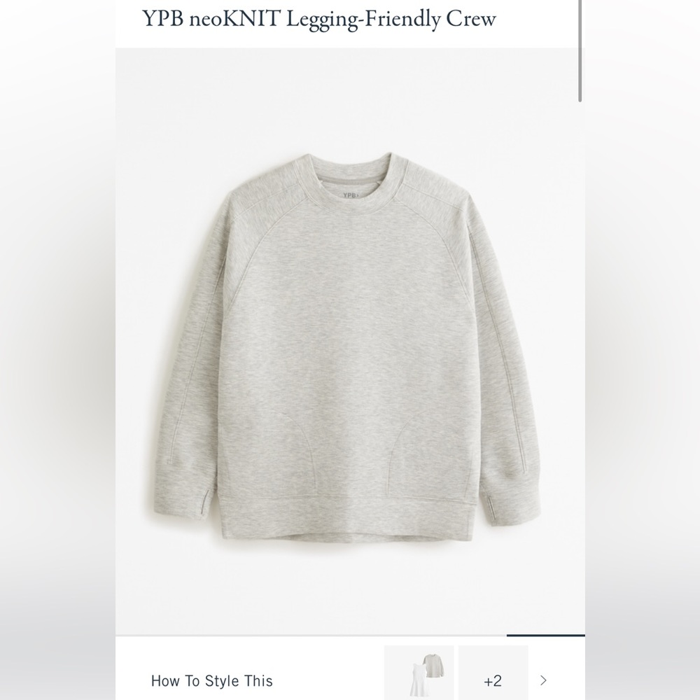 Abercrombie YBP neoknit crew
